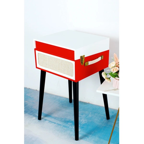 Вініловий програвач із вбудованими динаміками Musicality ENG _Enigma (Red) Вініловий програвач із вбудованими динаміками Musicality ENG _Enigma (Red)