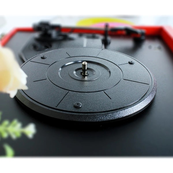 Вініловий програвач із вбудованими динаміками Musicality ENG _Enigma (Red) Вініловий програвач із вбудованими динаміками Musicality ENG _Enigma (Red)