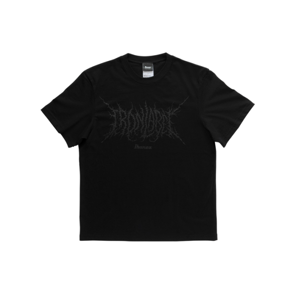 Футболка IBANEZ IBAT011M T-SHIRT IRON LABEL BLACK M SIZE