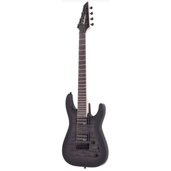 Електрогітара JACKSON JS22Q-7 DKA DINKY ARCH TOP HT TRANSPARENT BLACK BURST