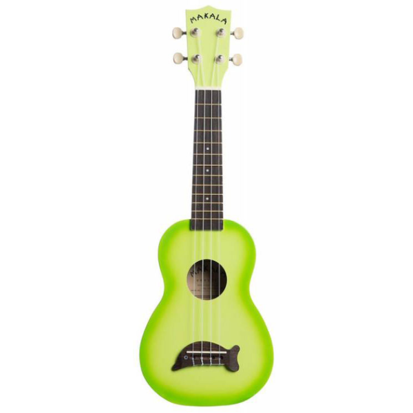 Укулеле KALA MAKALA DOLPHIN GREEN APPLE BURST UKULELE
