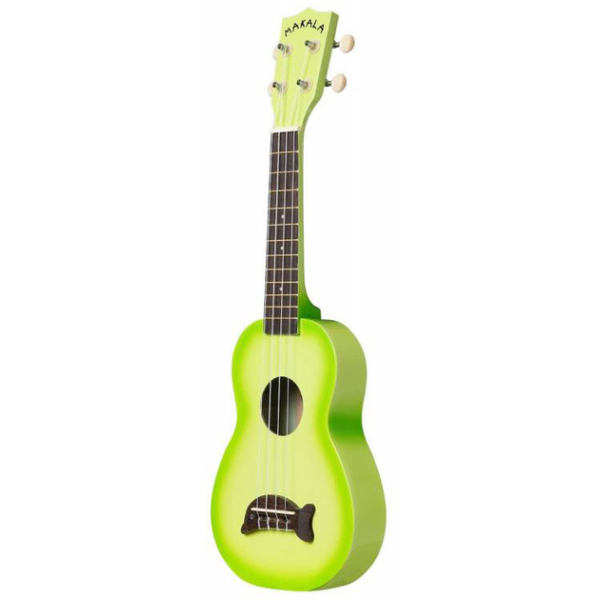 Укулеле KALA MAKALA DOLPHIN GREEN APPLE BURST UKULELE