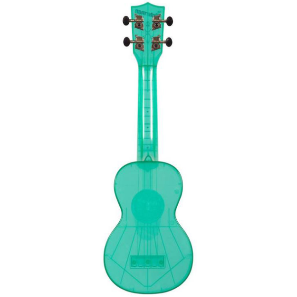 Укулеле KALA WATERMAN FLUORESCENT BLUE SOPRANO UKULELE Укулеле KALA WATERMAN FLUORESCENT BLUE SOPRANO UKULELE