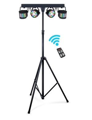 Комплект світлодіодного обладнання на стійці New Light PL-31C LED PAR + MINI LED DERBY LIGHT