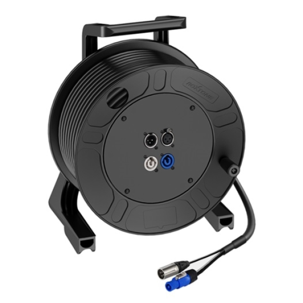 Кабельний барабан з DMX кабелем Roxtone CDPS010L25, 25 м