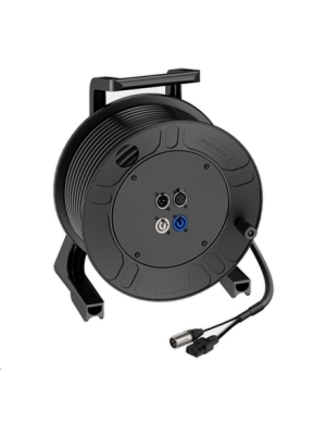Кабельный барабан с акустическим и силовым кабелем ROXTONE CDPS010-IECL25, 25 м