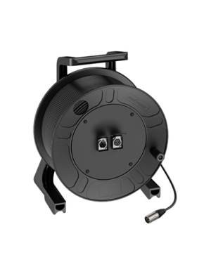 Кабельный барабан с микрофонным кабелем Roxtone CDMX006L50, 50 м