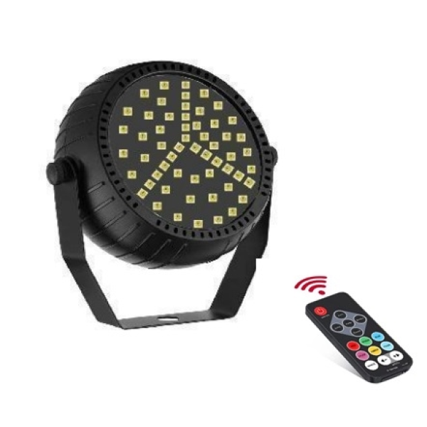 Світлодіодний LED стробоскоп New Light BAT-12RGB LED MINI STROBE LIGHT 10W RGB Світлодіодний LED стробоскоп New Light BAT-12RGB LED MINI STROBE LIGHT 10W RGB