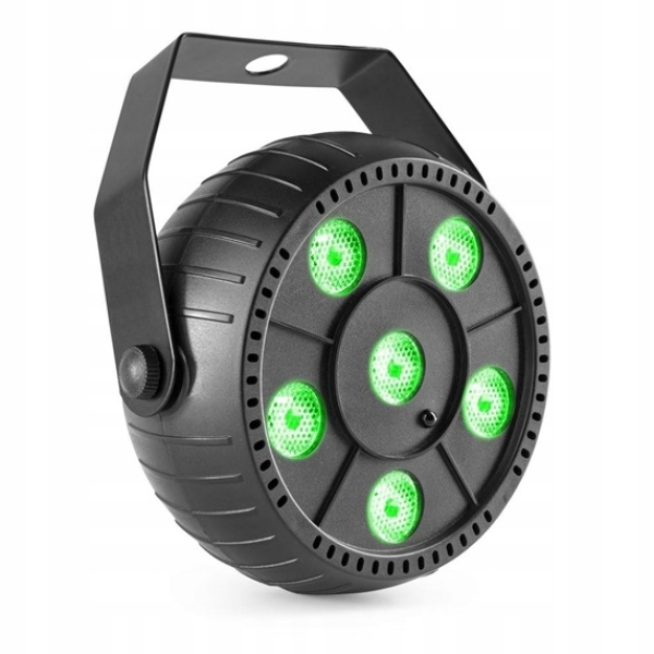 Світлодіодний LED прожектор із пультом керування New Light BAT-5S LED MINI PAR LIGHT 6*1.5W RGB Світлодіодний LED прожектор із пультом керування New Light BAT-5S LED MINI PAR LIGHT 6*1.5W RGB