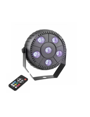 Ультрафиолетовый LED прожектор с пультом управления New Light BAT-5SU LED PAR LIGHT 6*1W
