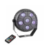 Ультрафіолетовий LED прожектор із пультом керування New Light BAT-5SU LED PAR LIGHT 6*1W