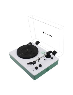 Виниловый проигрыватель со встроенными динамиками Musicality MPL _ModernPlayer (Green)
