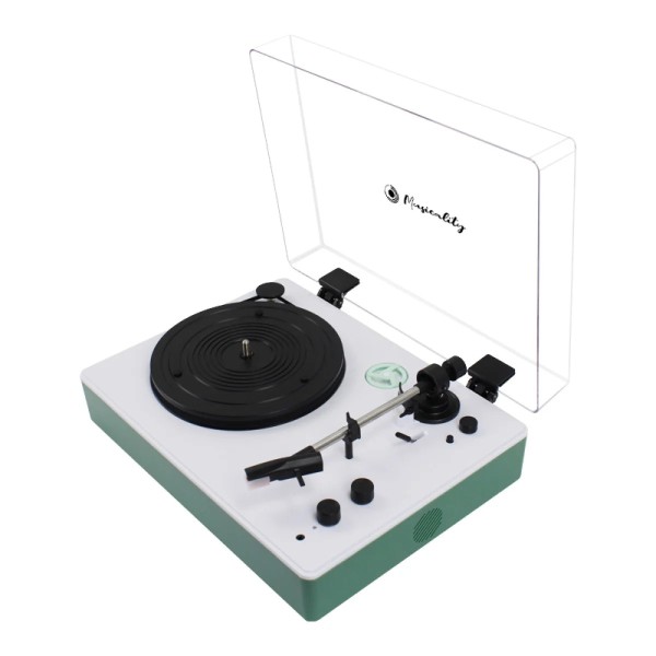 Вініловий програвач із вбудованими динаміками Musicality MPL _ModernPlayer (Green) Вініловий програвач із вбудованими динаміками Musicality MPL _ModernPlayer (Green)