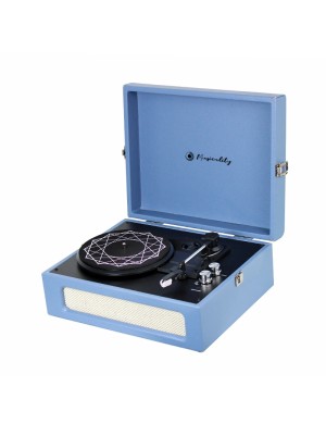 Виниловый проигрыватель со встроенными динамиками Musicality MLD _Melodic (Blue)