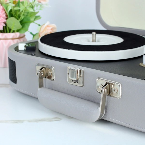 Вініловий програвач із вбудованими динаміками Musicality GTR _GranTurismo (Grey) Вініловий програвач із вбудованими динаміками Musicality GTR _GranTurismo (Grey)