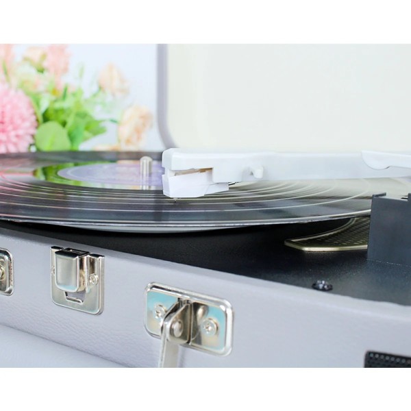 Вініловий програвач із вбудованими динаміками Musicality GTR _GranTurismo (Grey) Вініловий програвач із вбудованими динаміками Musicality GTR _GranTurismo (Grey)