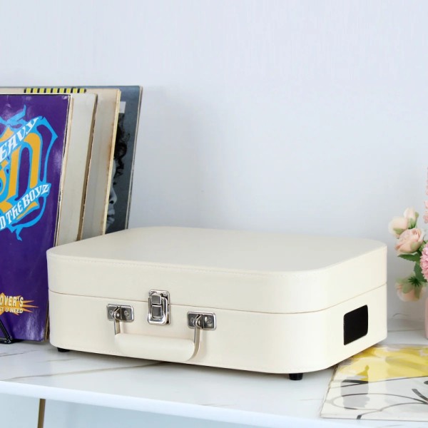 Вініловий програвач із вбудованими динаміками Musicality TRS _Turismo (White) Вініловий програвач із вбудованими динаміками Musicality TRS _Turismo (White)