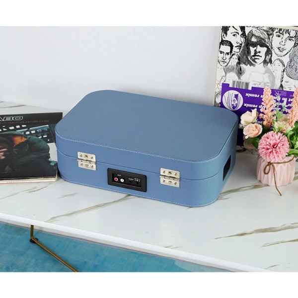 Вініловий програвач із вбудованими динаміками Musicality TRS _Turismo (Blue) Вініловий програвач із вбудованими динаміками Musicality TRS _Turismo (Blue)