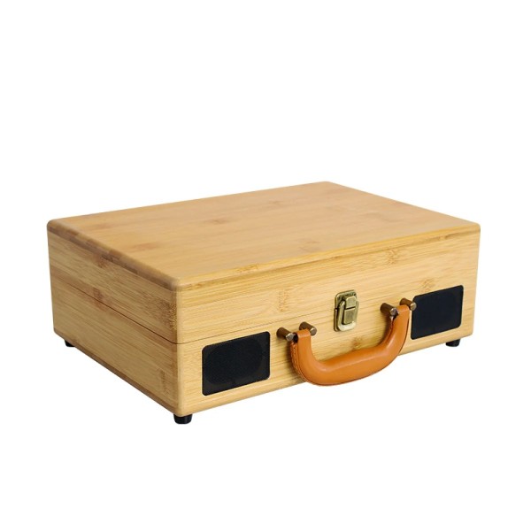 Вініловий програвач із вбудованими динаміками Musicality BPL _Bamboo Player