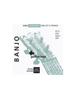 Струны для банджо Gallistrings G204