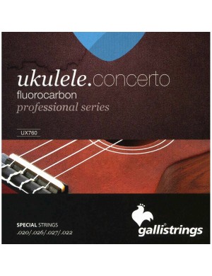 Струни для укулеле Gallistrings UX760