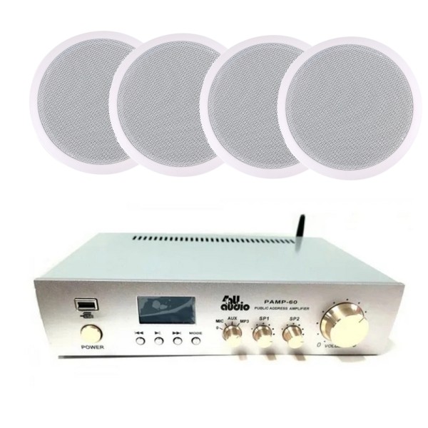 Комплект звуку SET 4xCELL 610 1xPAMP-60-BT