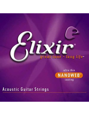 Струна для акустической гитары Elixir AC NW 032