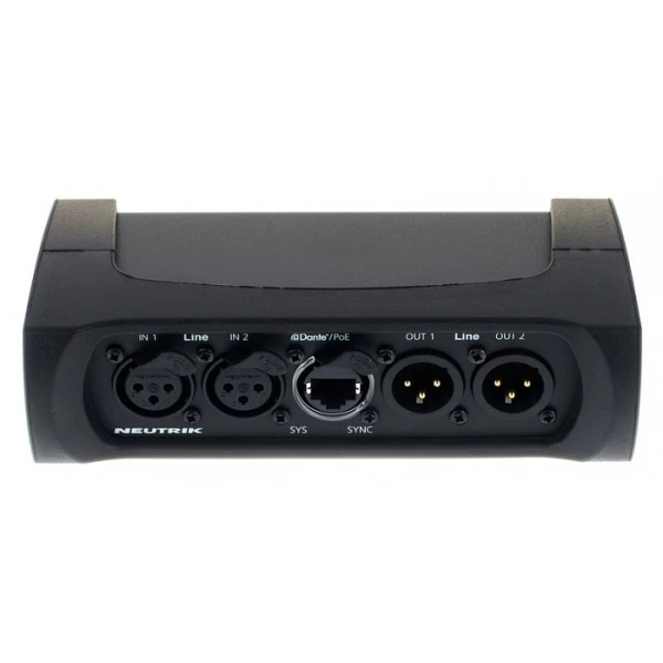Аудіоінтерфейс Dante Neutrik NA-2I2O-DLINE