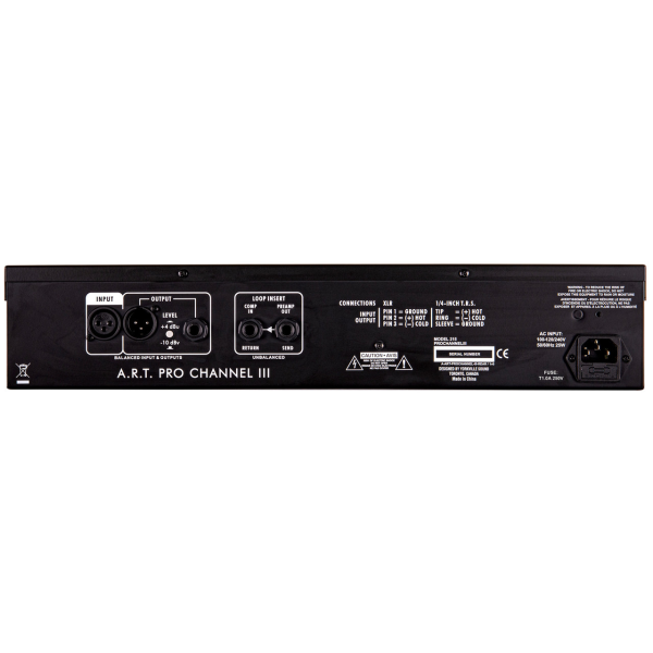 Багатофункціональний прилад обробки звуку ART PRO CHANNEL III Багатофункціональний прилад обробки звуку ART PRO CHANNEL III