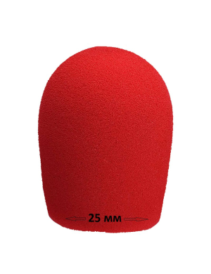 Вітрозахист для мікрофона MAXTONE W2 (Wine Red)