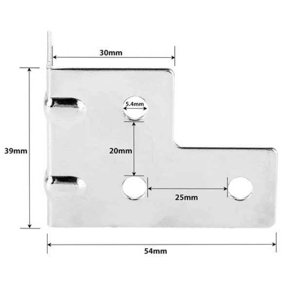 Скоба кутова Emiter-S NGY-049 Скоба кутова Emiter-S NGY-049