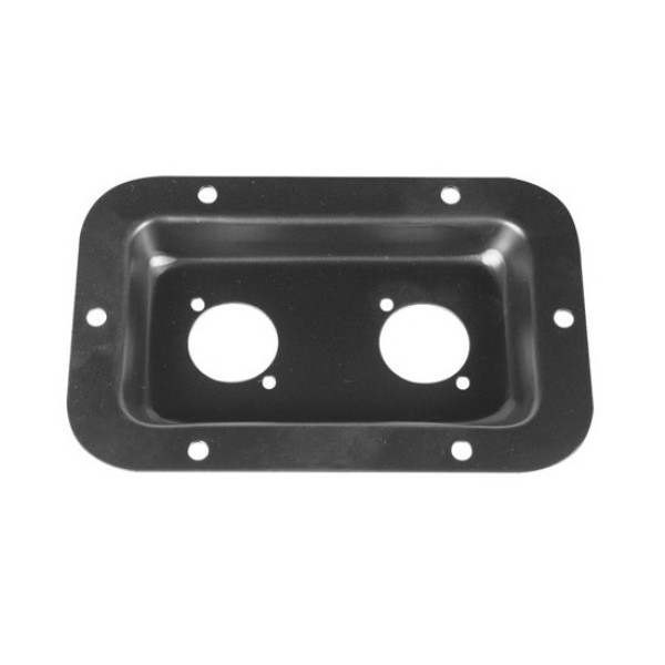 Монтажна панель для акустичних систем під 2 роз'єми Emiter-S JH7321