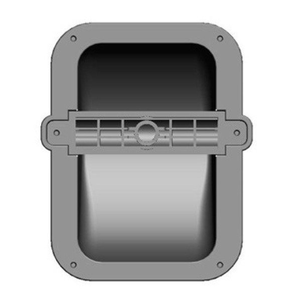 Ручка врізна бічна пластикова Emiter-S JH138