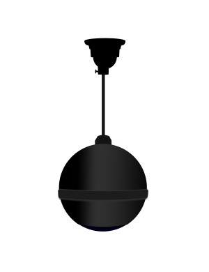 Подвесная акустическая система BIG ICICLE 40W BLACK