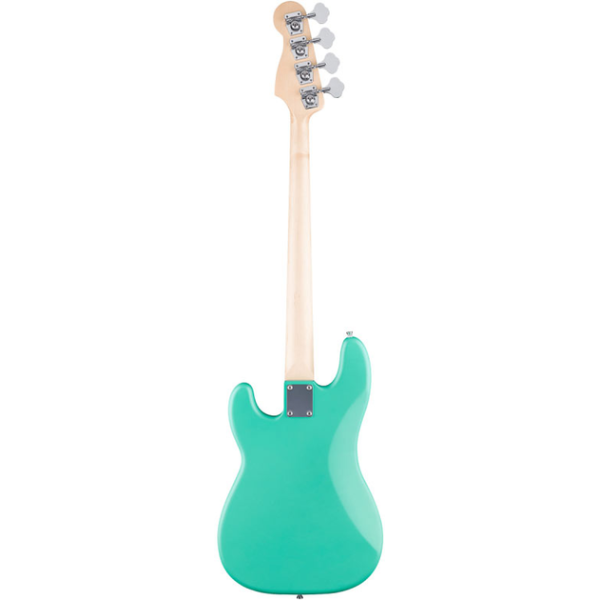 Бас-гітара SQUIER DEBUT PRECISION BASS Sea Foam Green, 4 струни, Split Single-Coil, тополя/клен