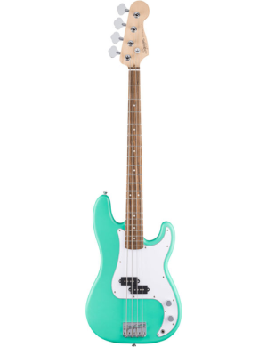 Бас-гітара SQUIER DEBUT PRECISION BASS Sea Foam Green, 4 струни, Split Single-Coil, тополя/клен