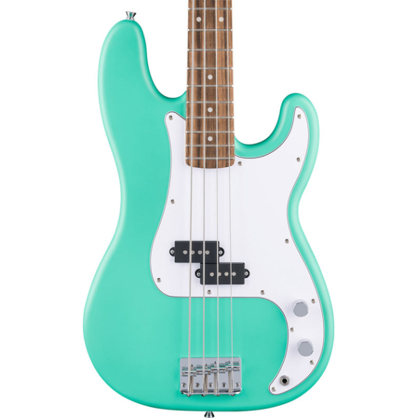 Бас-гітара SQUIER DEBUT PRECISION BASS Sea Foam Green, 4 струни, Split Single-Coil, тополя/клен