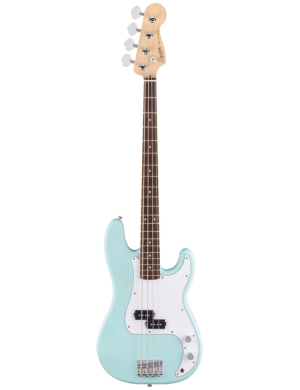 Бас-гітара SQUIER DEBUT PRECISION BASS LRL Daphne Blue, 4 струни, Split Single-Coil, тополя/клен