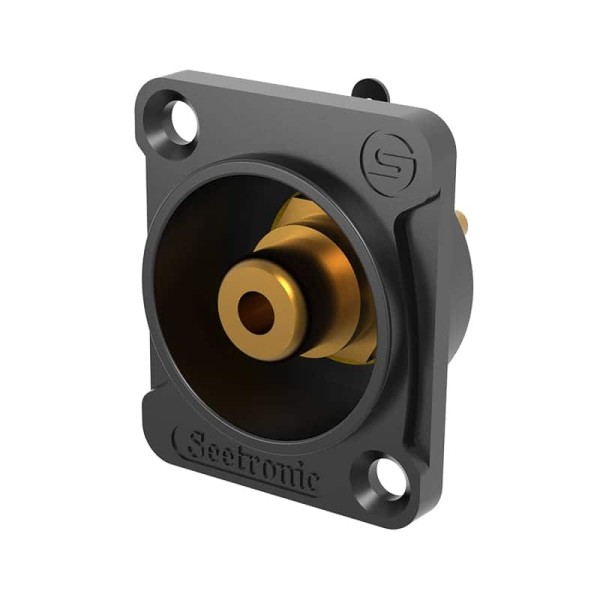 Роз'єм панельний RCA мама Seetronic MF2D-B
