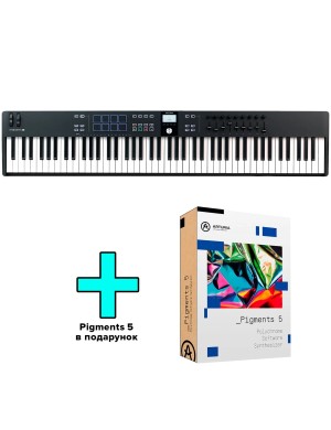 MIDI-клавіатура Arturia KeyLab Essential 88 mk3 (Black) + Arturia Pigments