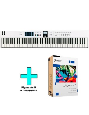 MIDI-клавіатура Arturia KeyLab Essential 88 mk3 (White) + Arturia Pigments
