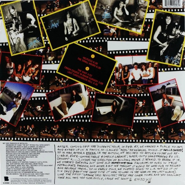 Вінілова платівка Metallica - The $5.98 E.P. – Garage Days Re-Revisited [LP]