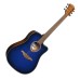 Електроакустична гітара Lag Tramontane Special Edition T-BLUE-DCE (Blue Burst)