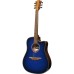 Електроакустична гітара Lag Tramontane Special Edition T-BLUE-DCE (Blue Burst)