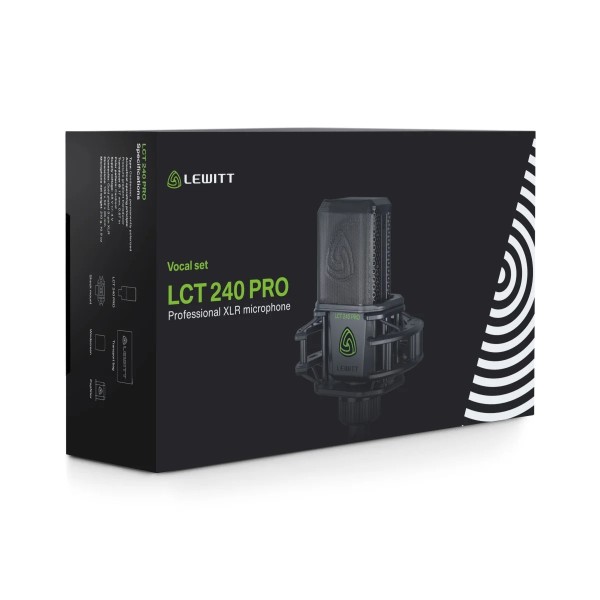 Студійний мікрофон Lewitt LCT 240 PRO Vocal Set Студійний мікрофон Lewitt LCT 240 PRO Vocal Set