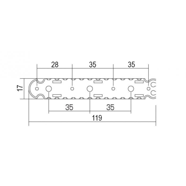 Колки для класичної гітари MAXTONE GM21N