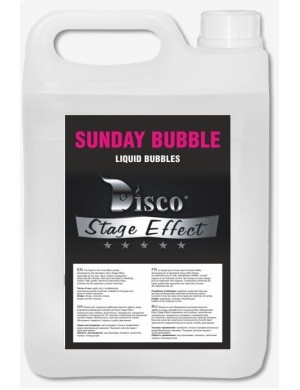 Рідина для бульбашок Disco Effect D-SB Sunday Bubble, 5 л