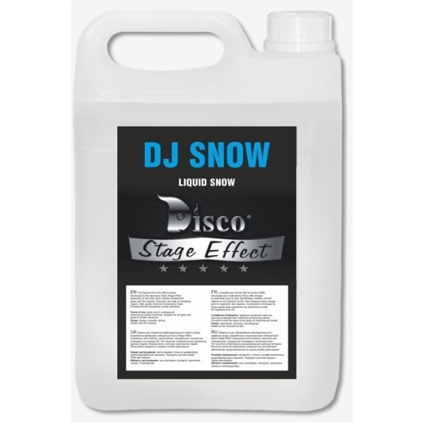 Рідина для снігу Disco Effect D-DS DJ Snow, 5 л