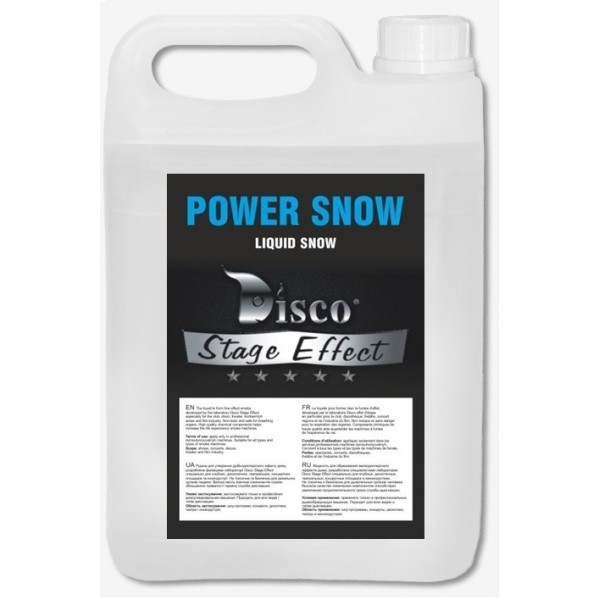 Рідина для снігу Disco Effect D-PS Power Snow, 5 л