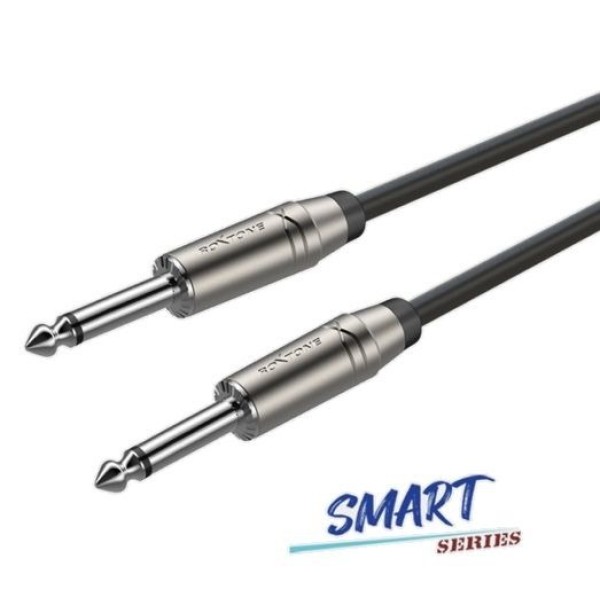 Готовий інструментальний кабель Roxtone SGJJ100L6, 1x0.22 кв.мм, вн.діаметр 6 мм, 6 м